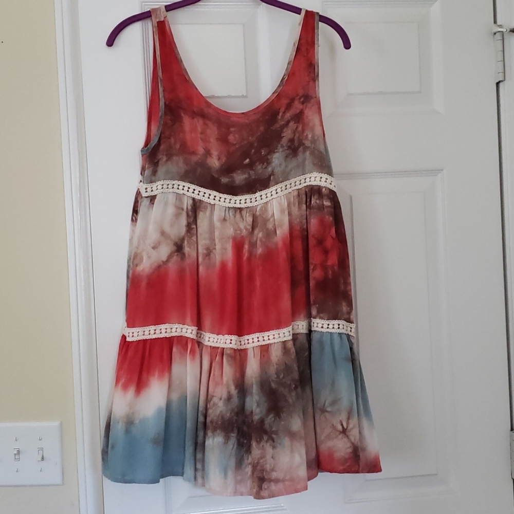 Entro small tie dye dress